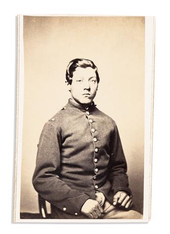 (CIVIL WAR--NEW YORK.) W. Everett Clark. Diary of a hurried wedding, and service at the Wilderness and Spotsylvania.